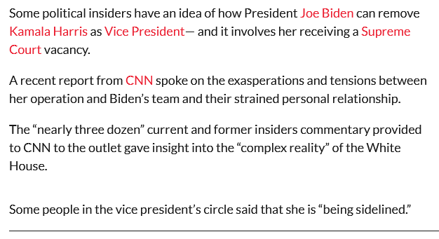 CNN Reports on Exasperated White House Staffers Giving Up on Dealing with Dysfunctional Veep